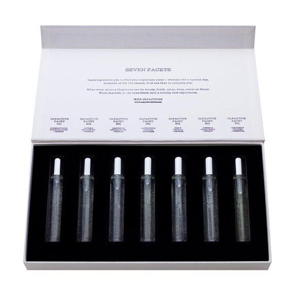 Set de perfume N.C.P Seven Facets, unisex, 7 x 10 ml EDP