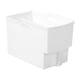 thumbnail image 1 of Organizador De Cocina, Canasto De Almacenamiento Profunda, Caja De Almacenamiento Para Cocina, Armario Para Nevera, Blanco, Pequeño, 1 of 3