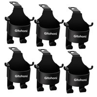 Ioensy - 6 Ganchos Multifuncionales Para El Respaldo Del Asiento Del Automóvil, Para Paraguas, Bolsos Y Carteras