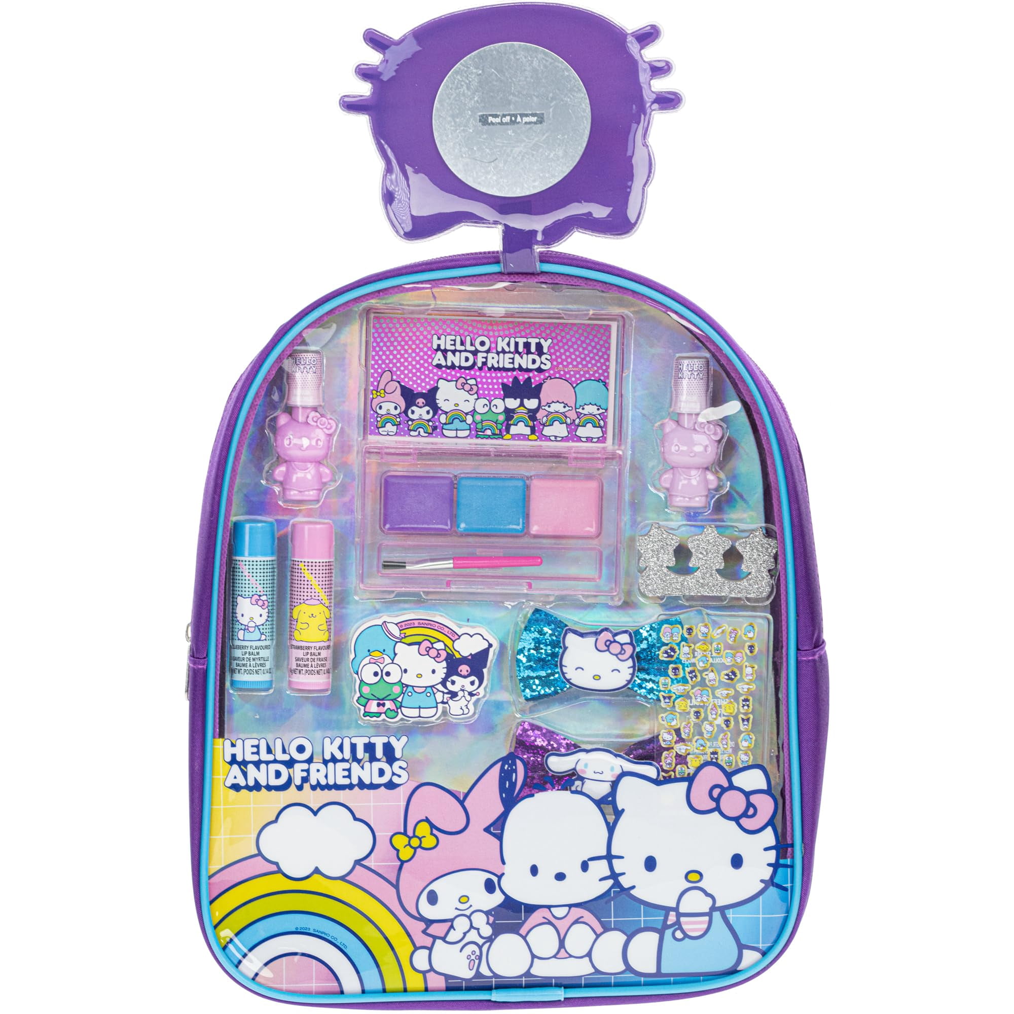 Set De Maquillaje Townley Girl Hello Kitty And Friends Con Mochila