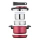 thumbnail image 2 of Batería de Cocina Apilable 7 Piezas P4704232 Antiadherente Rojo, 2 of 6