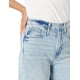 thumbnail image 3 of Jeans Gap Highrise, pierna ancha, lavado ligero, 31 de largo, para mujer, 3 of 4
