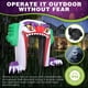thumbnail image 4 of Arco inflable de Halloween ZPISF con forma de payaso gigante de 3 m para decoración exterior, 4 of 6