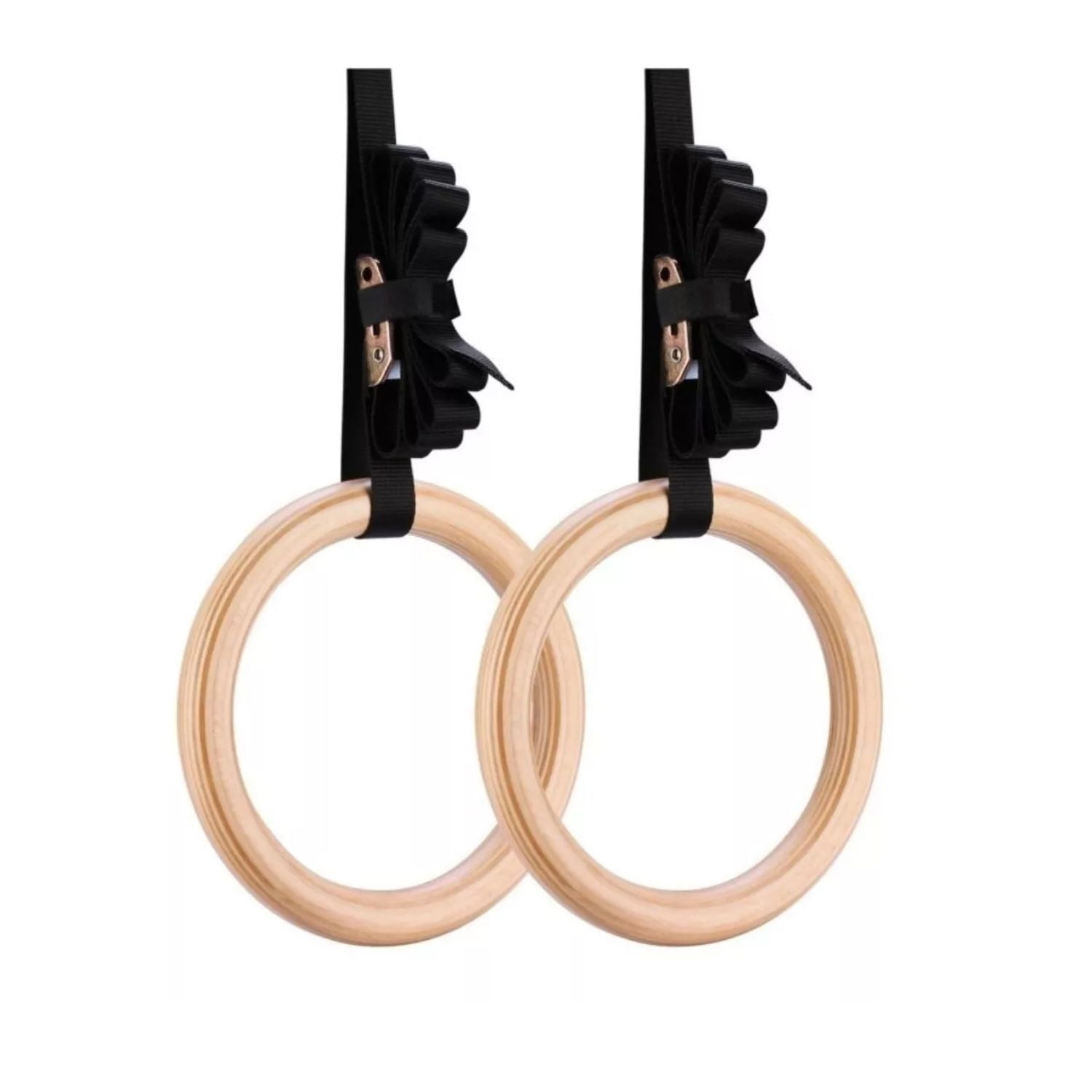 Importclick - Anillas Olímpicas Madera Gimnasia Crossfit Calistenia