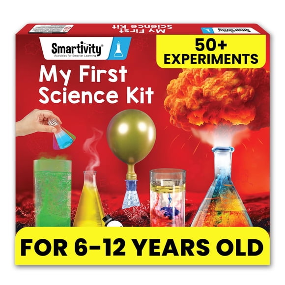 Kit de Ciencia Smartivity 6-14 años, más de 50 experimentos