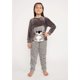 thumbnail image 1 of Pijama Largo Polar Gris Talla 4, 1 of 4