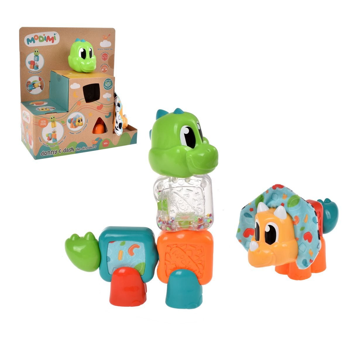Dinosaurio Para Armar Modimi Juguete Educativo Sensorial