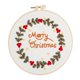 thumbnail image 5 of Juego De Punto De Cruz Bordado Navide?o Para Adultos Blanco MerryChristmas, 5 of 5