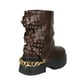 thumbnail image 4 of Bota Mujer Biker Tachas 18 Yassne Marron, 4 of 5