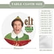 thumbnail image 2 of Elf: El canto de Buddy-theme Fitted Round Tablecloths Elastic Edged Table Covers Waterproof Table Cloth for Kitchen Holiday Party Tables Decor 150cm, 2 of 6