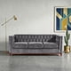 thumbnail image 1 of Sofa Roma 3 C Tela Velvet Gris, 1 of 6