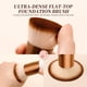 thumbnail image 2 of Brocha de maquillaje DuCare Foundation Flat Top Kabuki Rose Golden, 2 of 9