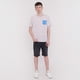 thumbnail image 4 of Polera Niño Teen Full IV Gris Melange Corona, 4 of 5
