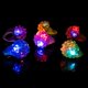 thumbnail image 3 of Anillos de goma en forma de gelatina con luz LED parpadeante, 18 unidades, 3 of 7