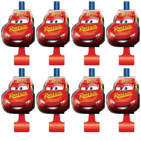 Globos decorativos Disney Cars 3 – Pack de 8 vibrantes – Unique