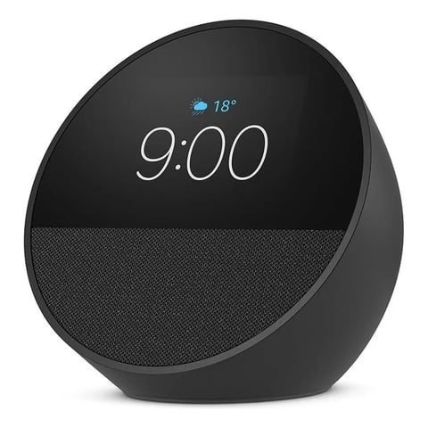 Reloj Inteligente Echo Spot 2024 Alexa Negro