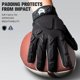 thumbnail image 3 of Guantes de fútbol americano WVVOU XL acolchados y adherentes para receptores, 3 of 7