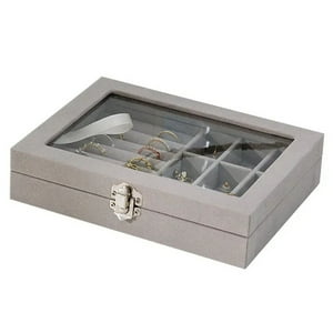 Genérico - Joyero Caja Exhibición Estuche Organizador Joyas Rondon