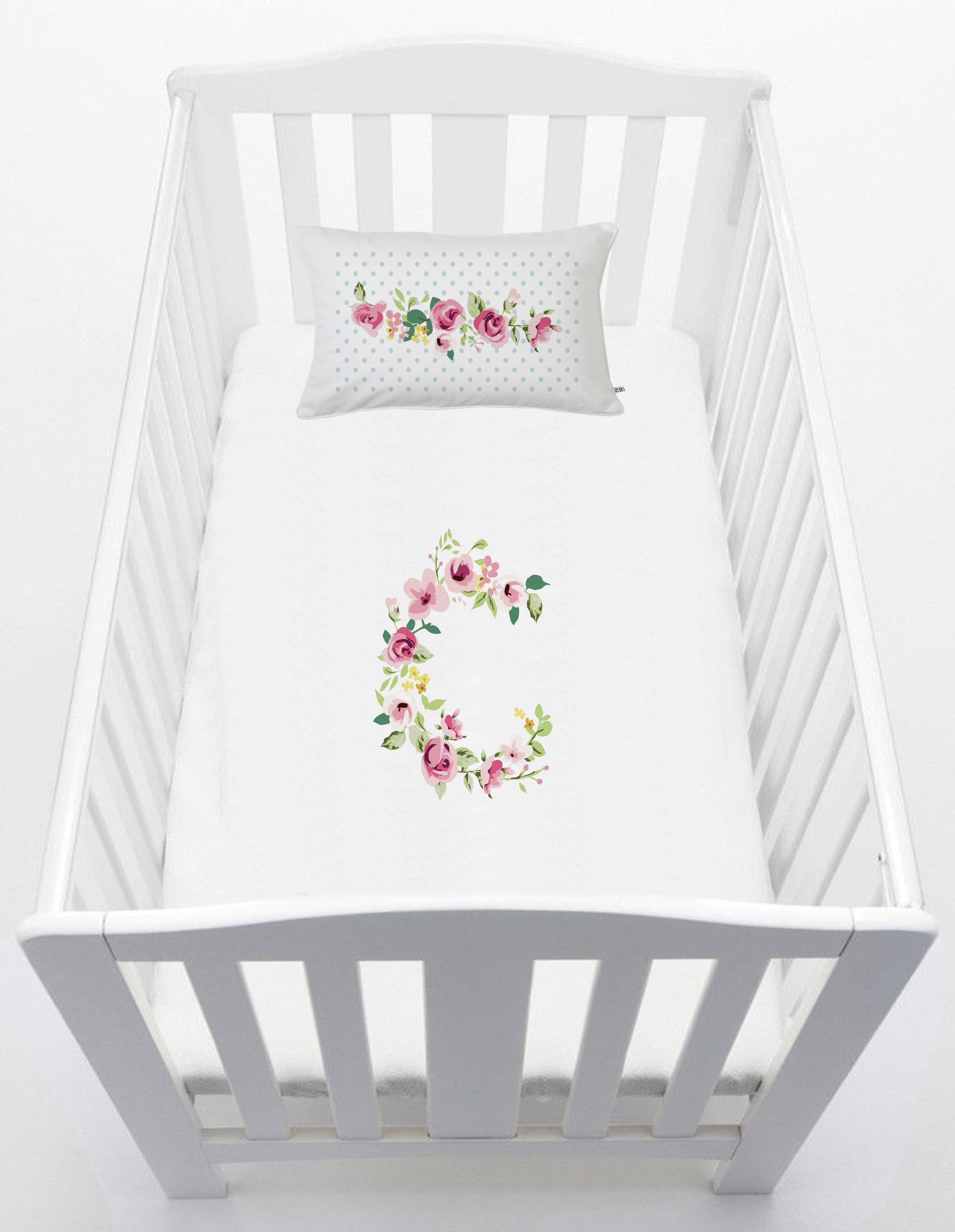 Tuyo Print - Cubreplumón Moisés - Colecho Letras Vintage C