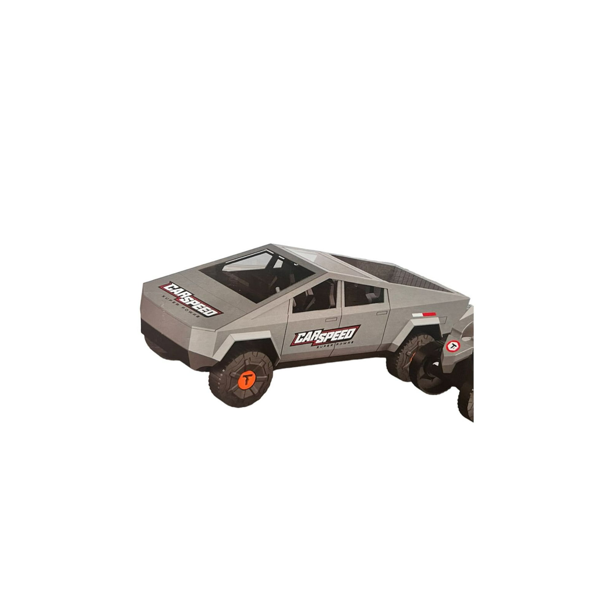 Oem - Juguete Auto Carro Camioneta Cybertruck Con Accesorio
