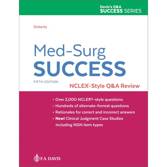 Libro F. A. Davis Med‑Surg Success – Preguntas y Respuestas estilo NCLEX