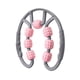 thumbnail image 5 of Rodillo Muscular Para Piernas, 7 Ruedas, Herramienta De Masaje Corporal Completo Para Codo De Golfista, Yoga, Gris Y Rosa, 5 of 5