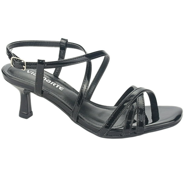 Sandalia Via Marte Mujer 23-18503 V Preto Casual