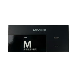 Miya - Lápiz De Carbón M Series 10Unds, Duro