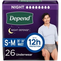 Ropa Interior Para Adultos Para Incontinencia Depend Night Defense Para Hombre, 26 Años