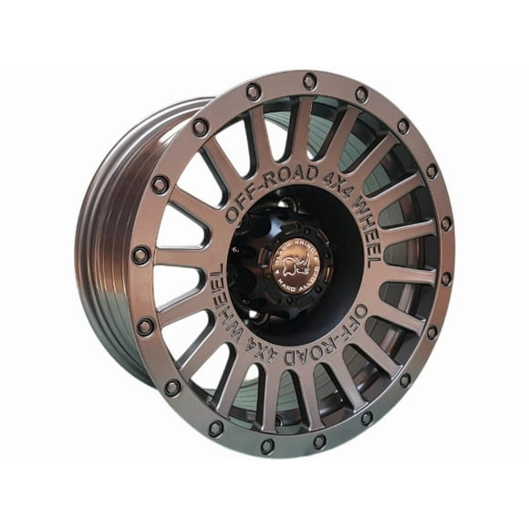 Juego de Llantas 16X8 6x139.7 Et0 Matt Gun Gray 605 FSG