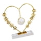 thumbnail image 1 of Figura De Bola De Cristal Con Forma De Corona, Elegante Adorno De Escritorio Para Estantería, Escritorio, Estantería, Corazón, 1 of 5