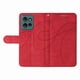 thumbnail image 3 of Funda tipo cartera con tapa para Motorola Edge 50 5G con tarjetero, soporte y cubierta magnética Rojo, 3 of 6