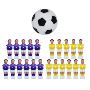 Magideal - Futbolín De Repuesto Para Hombres, Pequeño Jugador De Mesa De Fútbol, Futbolín, Mesa De Fútbol, Jugadores De Fútbol, Juguetes, Piezas De Entretenimien