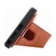 thumbnail image 4 of Funda Resistente para Samsung Galaxy S24 Ultra con Tarjetero y Soporte, Diseño Magnético Marrón, 4 of 5