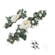 thumbnail image 2 of Flores Artificiales Swag Pared Decorativa Boda Arco Flores Para Puerta Delantera Champán, 2 of 3