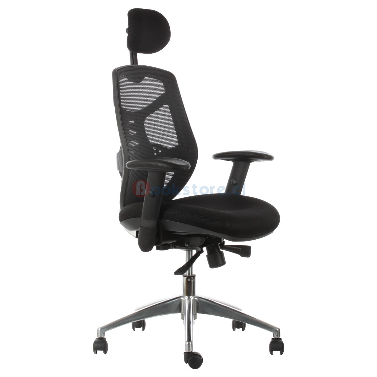 Bookstore - Silla Rodas Base De Aluminio Con Cabecero