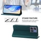 thumbnail image 3 of Funda Billetera con Soporte para Motorola Edge 60 Neo Bloqueo RFID Plegable Verde oscuro, 3 of 6