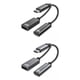 thumbnail image 3 of Adaptador USB C OTG De 2 Piezas Con Cable Trenzado De Carga Rápida PD 60W Para Computadora Portátil, 3 of 4