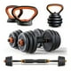 thumbnail image 1 of Set Mancuernas Profesional 20kg Kettlebell Barra Boomfit, 1 of 6