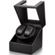 thumbnail image 1 of Enrollador de Relojes SHOWPIN Automático Doble Cuero Negro, 1 of 3