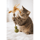 thumbnail image 3 of Juguete Varita Para Gato Con Plumas Y Bolas De Catnip, 3 of 3