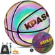thumbnail image 1 of Baloncesto de cuero compuesto holográfico KPASON para interiores y exteriores, 1 of 9