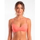 thumbnail image 1 of Bikini estilo sostén drapeado coral Talla L, 1 of 3