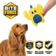thumbnail image 4 of Juguete para perro Bite Force Monster Amarillo con chirrido y alta durabilidad, 4 of 7