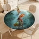 thumbnail image 4 of Raya Y El Último Dragón theme Fitted Round Tablecloths Elastic Edged Table Covers Waterproof Table Cloth For Kitchen Holiday Party Tables Decor 150cm, 4 of 6