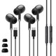 thumbnail image 1 of Auriculares tiloqua USB‑C con cable y cancelación de ruido - Negro, 1 of 7
