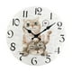 thumbnail image 5 of Reloj De Pared Divertido Con Diseño De Gato, Reloj De Pared Rústico Y Silencioso Para Interior, Dormitorio, Sala De Estar, Estilo A, 5 of 5