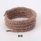 thumbnail image 1 of Xiao Hua 10 pares de cordones de felpa - Cordones de felpa marrones de 80 cm de largo, suaves y gruesos, ideales como repuesto para calzado deportivo o para un look casual y a la moda., 1 of 3