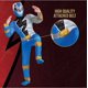 thumbnail image 4 of Disfraz azul de Power Ranger Dino Fury para niños, tamaño mediano, 4 of 7