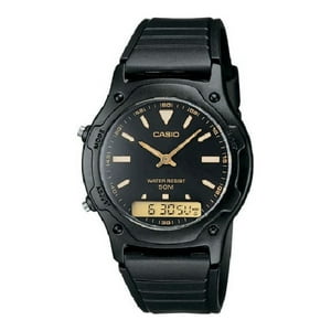 Reloj Analogo-Digital Negro Casio Aw-49He-1Av